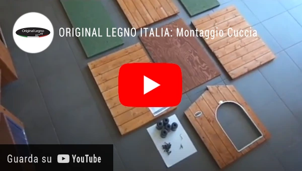 Montaggio cuccia in legno Oasi