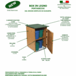 Box Porta Secchi in Legno - immagine 3