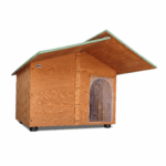 Cucce In Legno Gigante 4XL con Pensilina