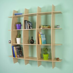 Libreria in Legno Arco