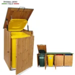 Box Porta Rifiuti in Legno