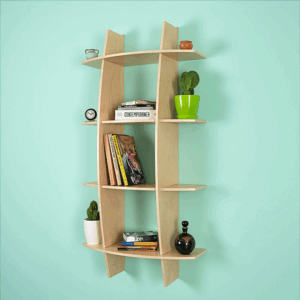 Libreria in Legno Fantasia