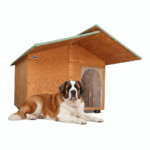 Cucce In Legno Gigante 4XL con Pensilina - immagine 2