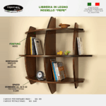 Libreria in Legno Pepe - immagine 3