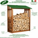 Portalegna in Legno in due Versioni - immagine 5