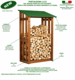 Portalegna in Legno in due Versioni - immagine 4