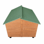 Cucce In Legno Gigante 4XL con Pensilina - immagine 4